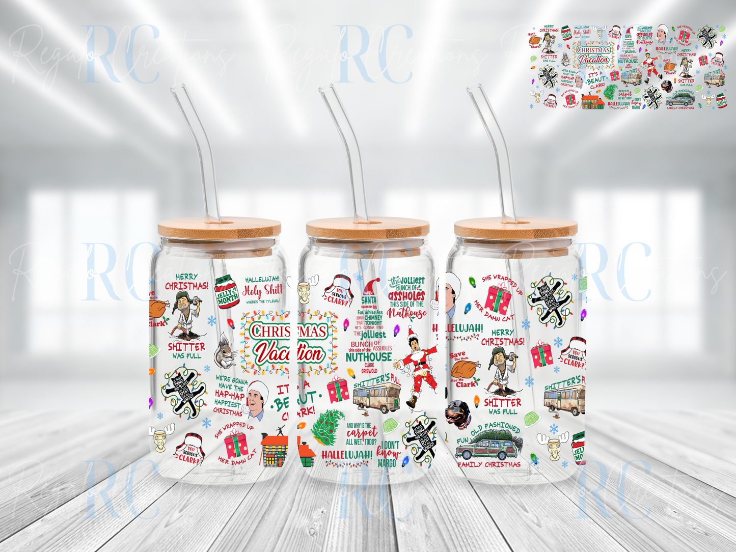 Christmas Vacation (UV DTF 16oz Wrap)