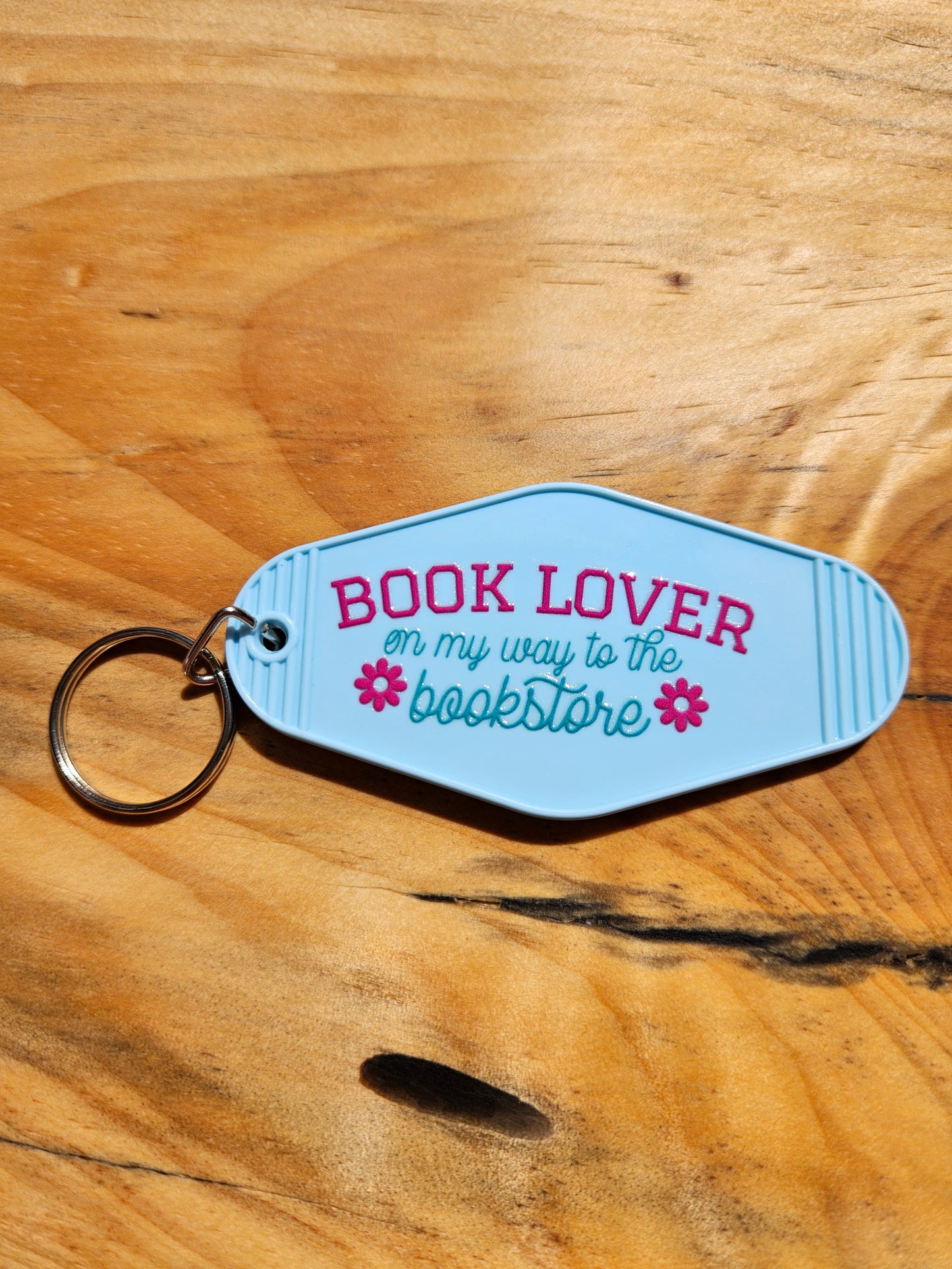 Book Lover Keychain