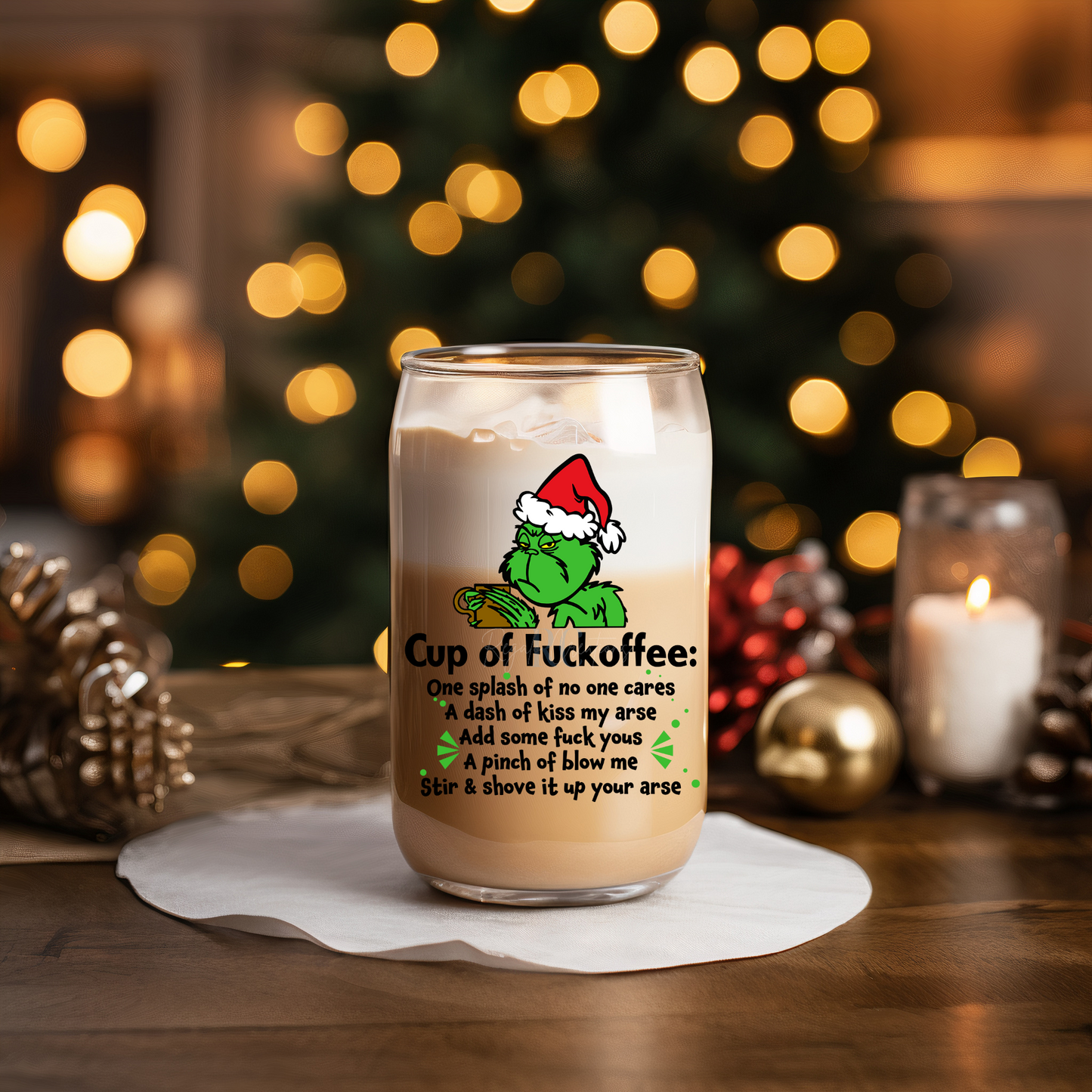 Cup of F*ckoffee (UV DTF Decal)