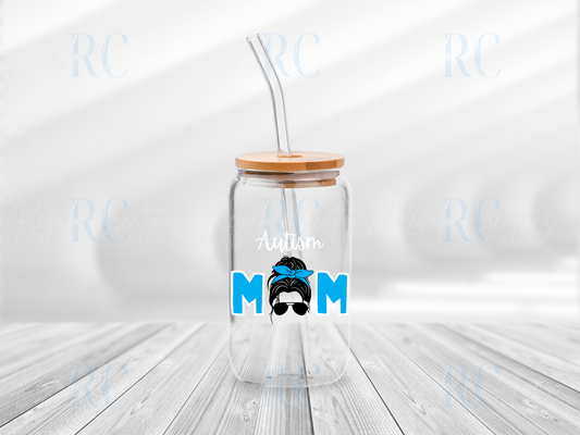 Autism Mom (UV DTF Decal)