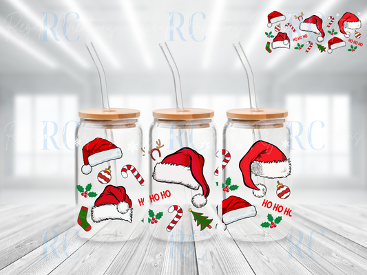 Santa Hats (UV DTF 16oz Wrap)