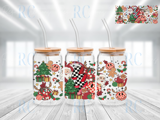 Retro Christmas (UV DTF 16oz Wrap)