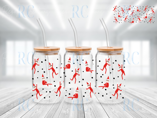 Elf on the shelf Glassware