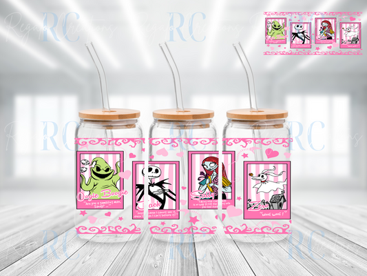 X-mas Characters (UV DTF 16oz Wrap)