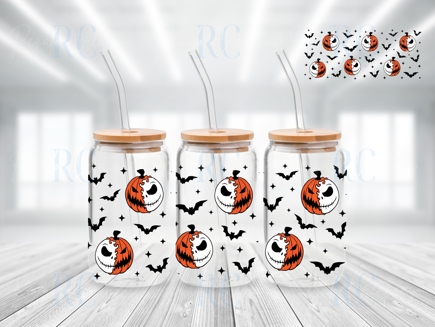 Pumpkin Skellington Drinkware