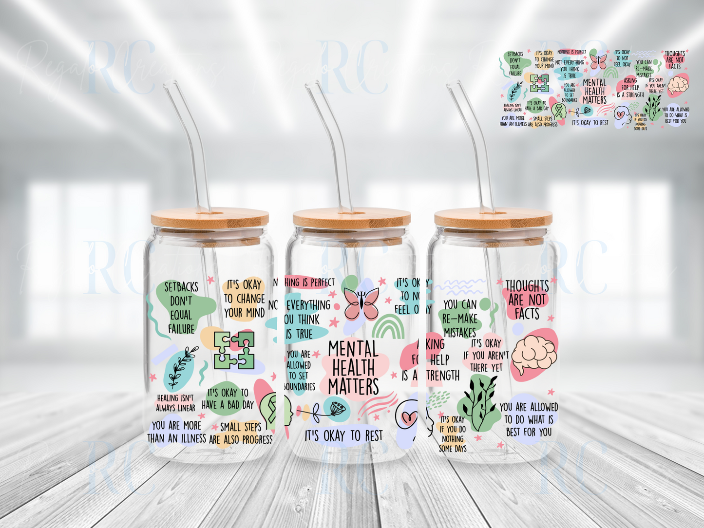 Mental Health Matters Glassware