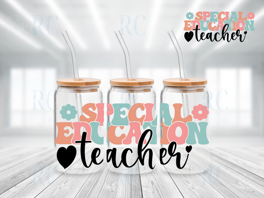 Special Education Teacher (UV DTF 16oz Wrap)