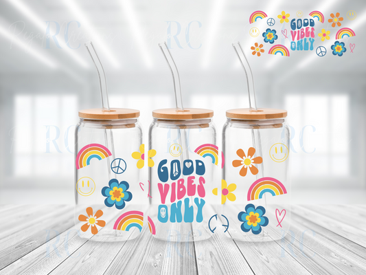 Good Vibes Only Glassware