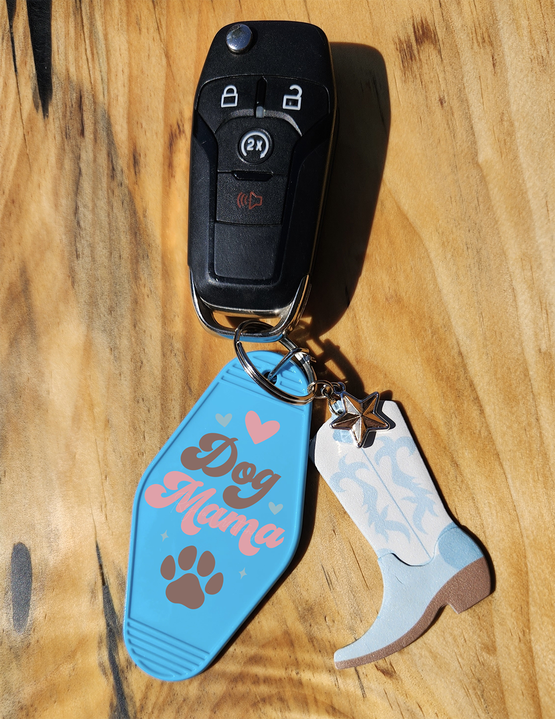 Dog Mama Keychain