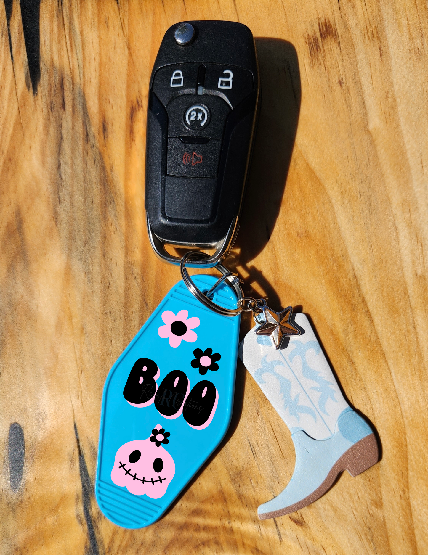 Boo Keychain