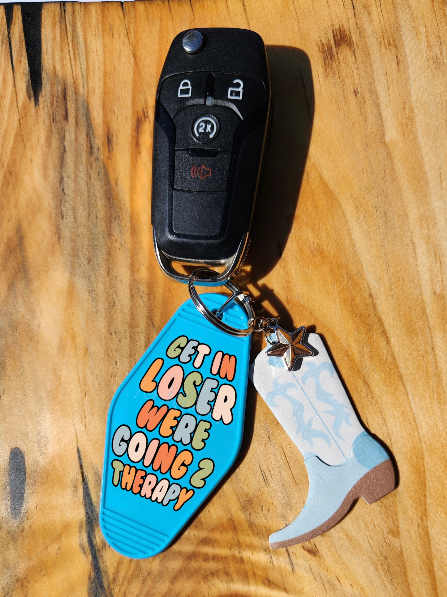 Get in loser Keychain