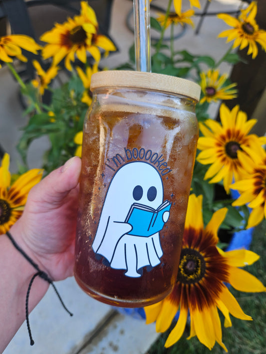 I'm Booooked Glassware