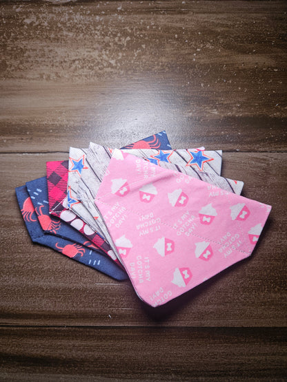 Slip On Collar Dog Bandanas