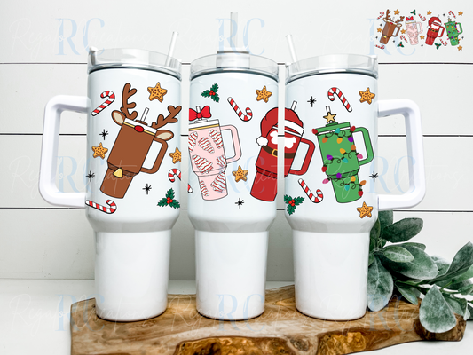 Xmas Stanley's (UV DTF 40oz Wrap)