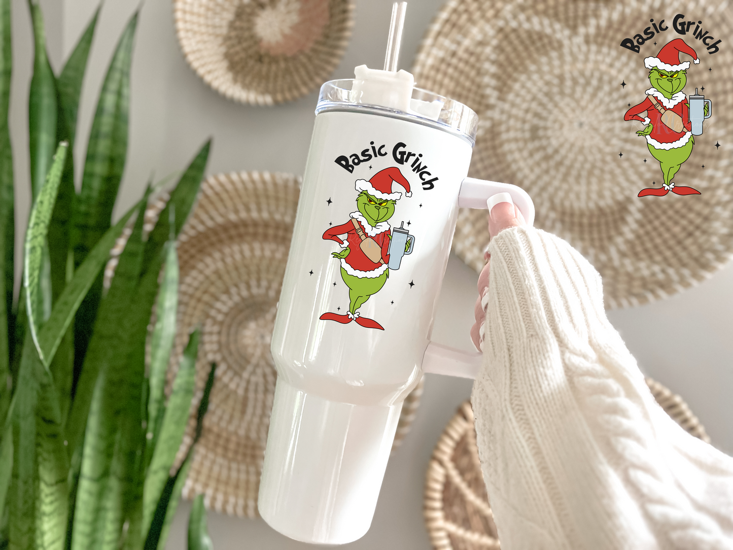 Basic Grinch (UV DTF Decal)