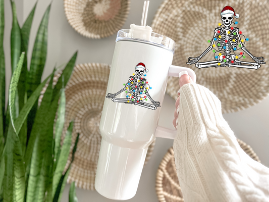 X-mas Skeleton (UV DTF Decal)