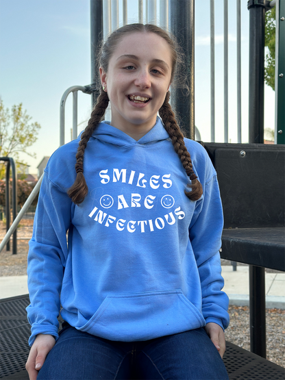 Smiles Are Infectious Hoodie (Youth)