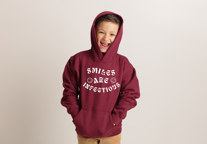 Smiles Are Infectious Hoodie (Youth)