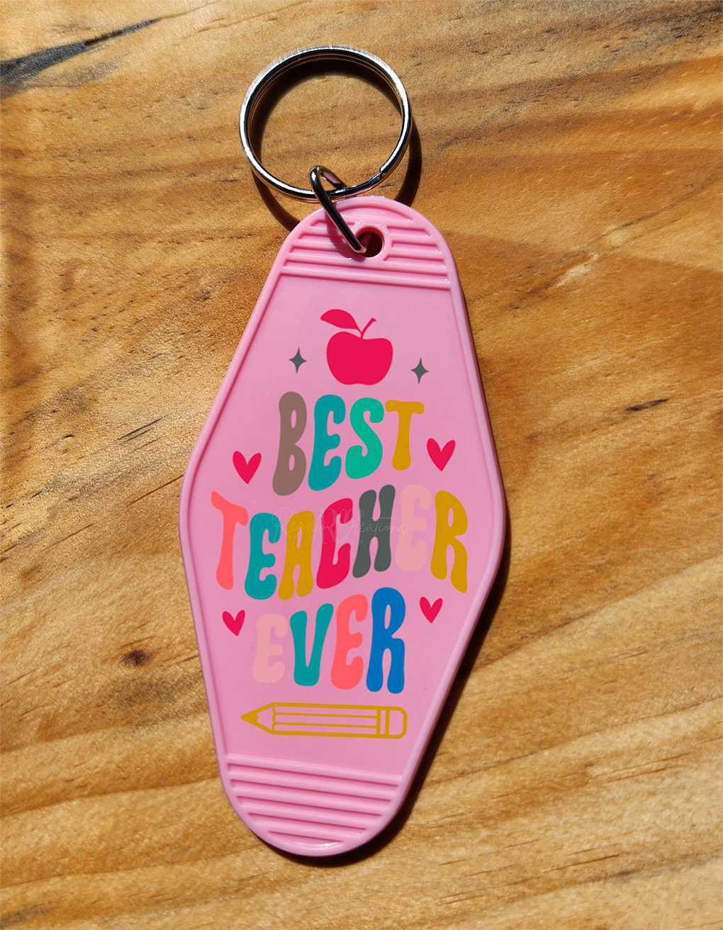 Best Teacher Ever Keychain