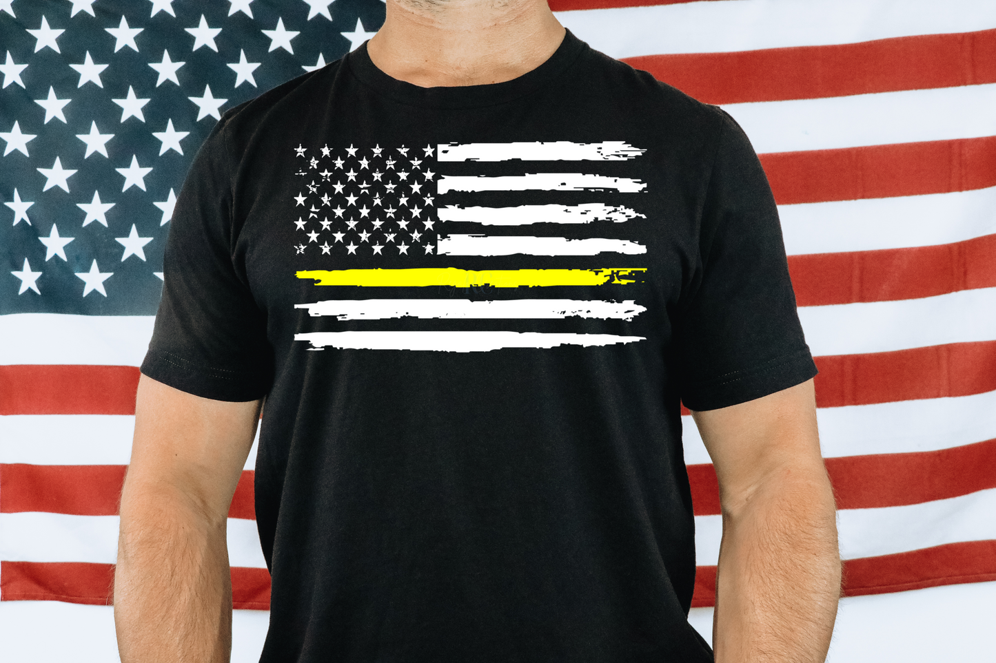 Thin Yellow Line Flag Shirt (Adult)