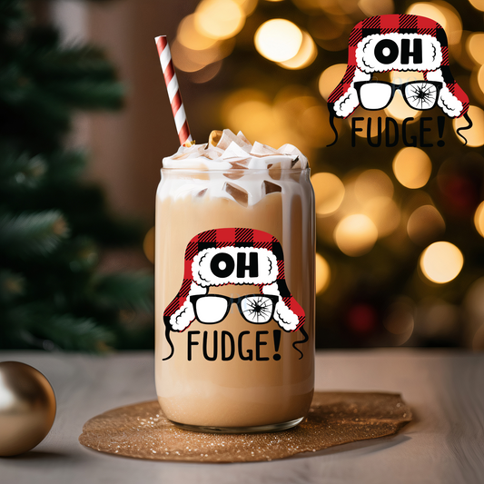 Oh FUDGE! (UV DTF Decal)