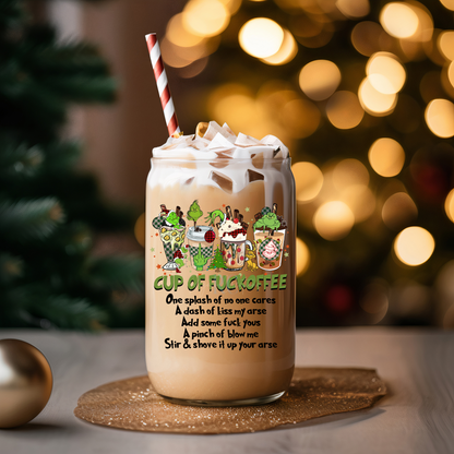 Cup of F*ckoffee (UV DTF Decal)