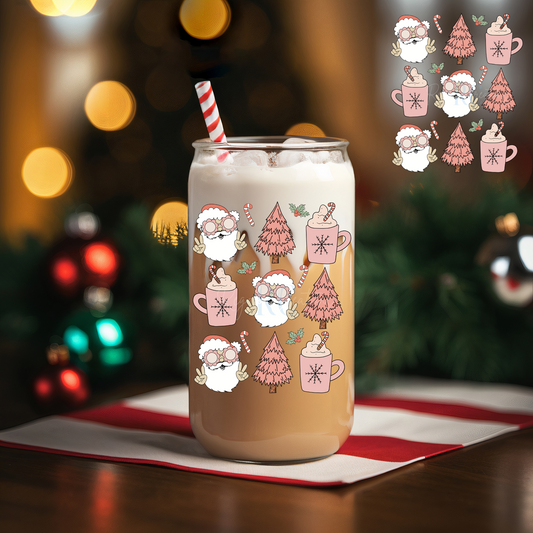 Retro Santa (UV DTF Decal)