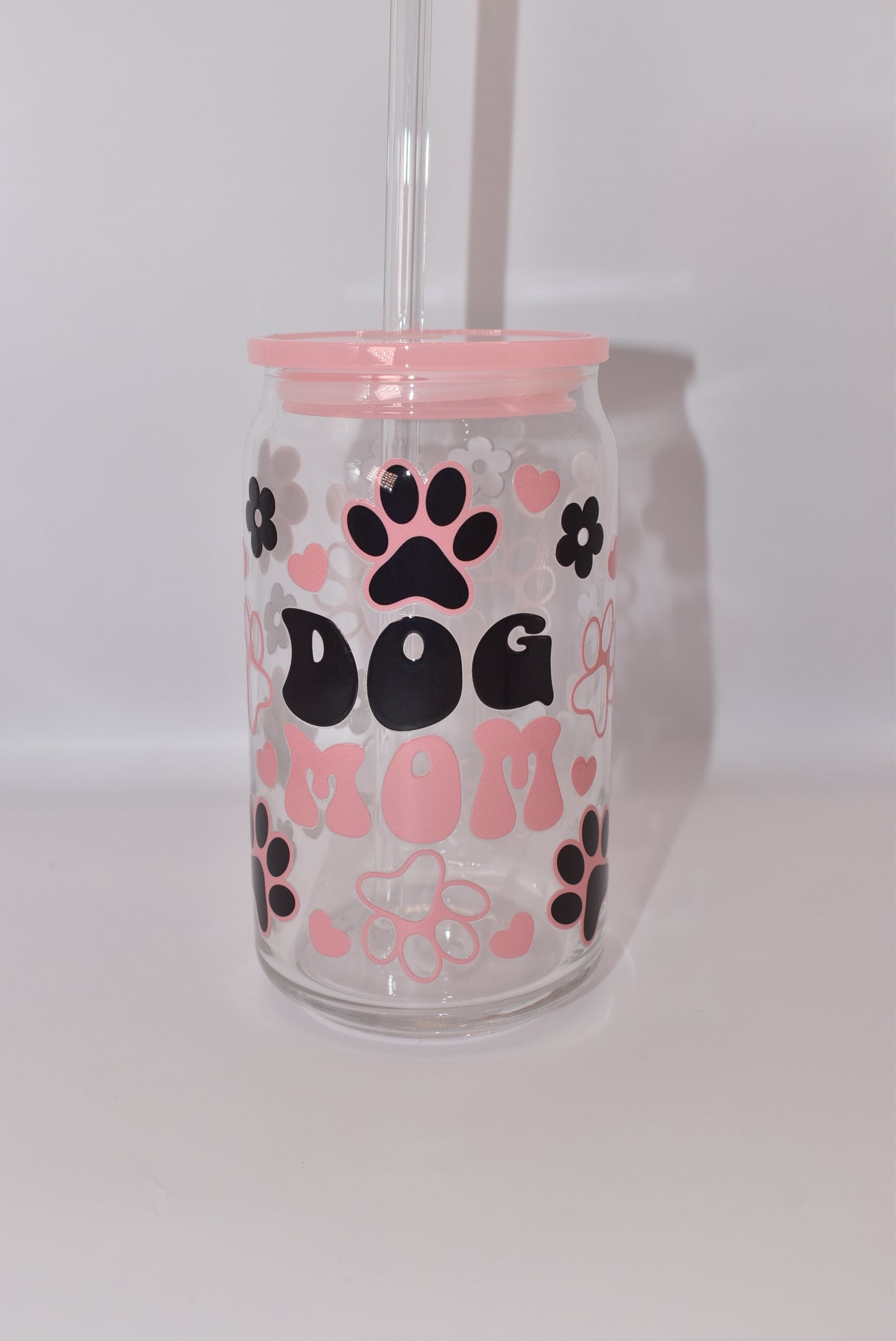 Dog Mom Glassware