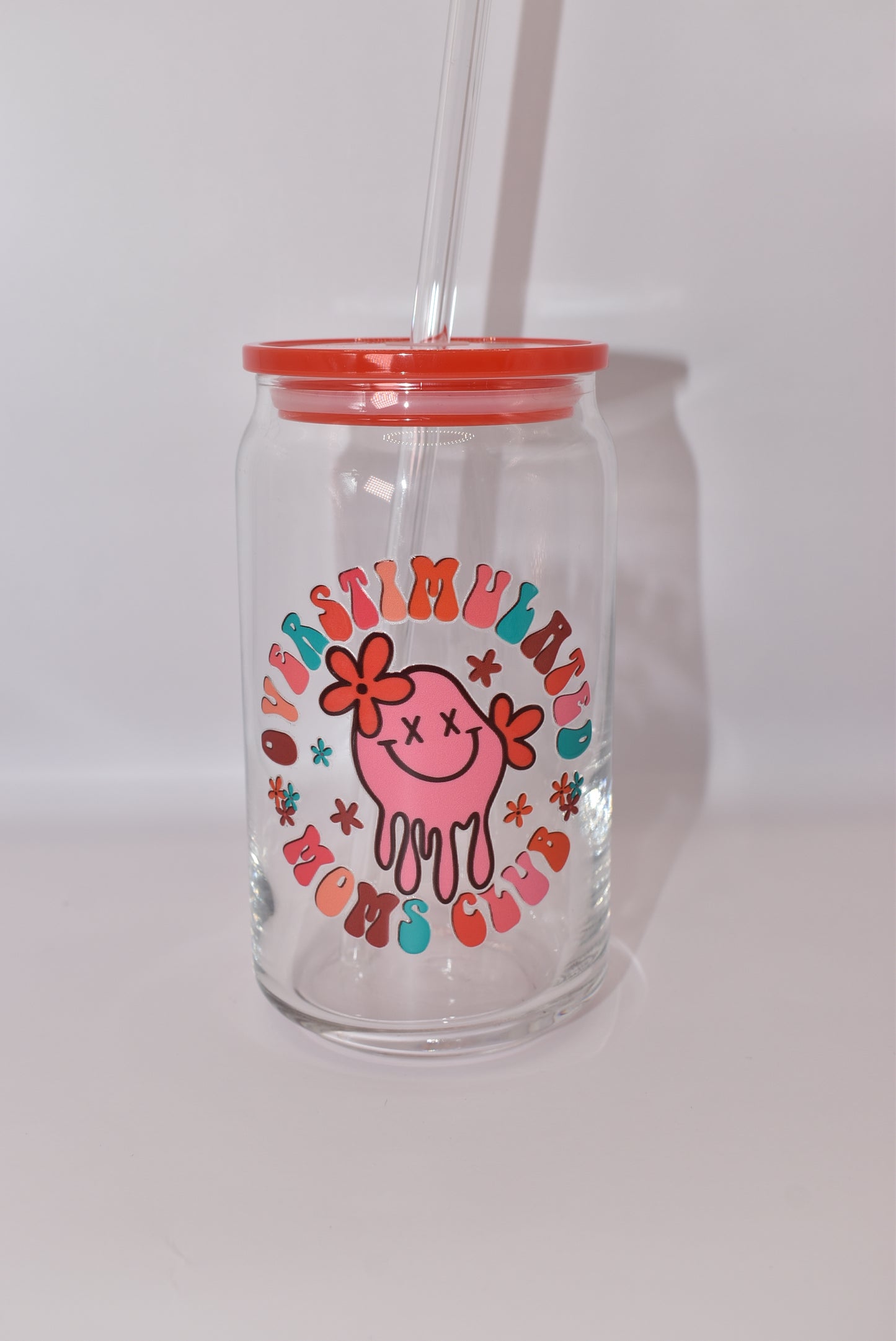 Overstimulated Moms Club Glassware