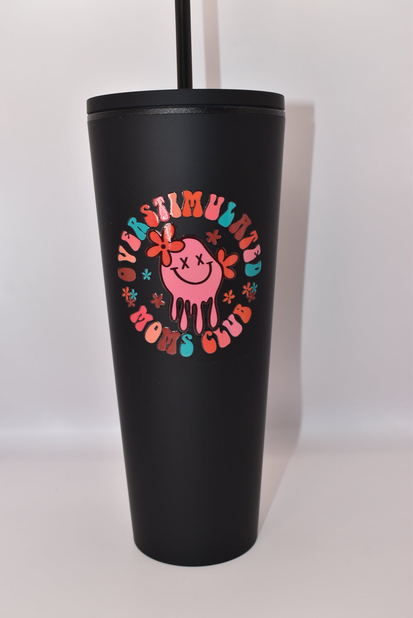 Overstimulated Moms Club 24oz Tumbler