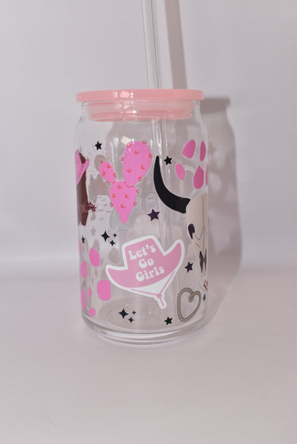 Let's Go Girls Glassware