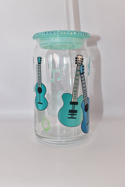 Guitars Glassware
