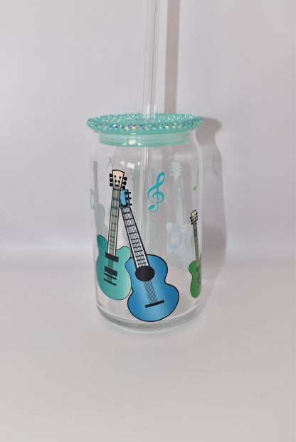 Guitars Glassware