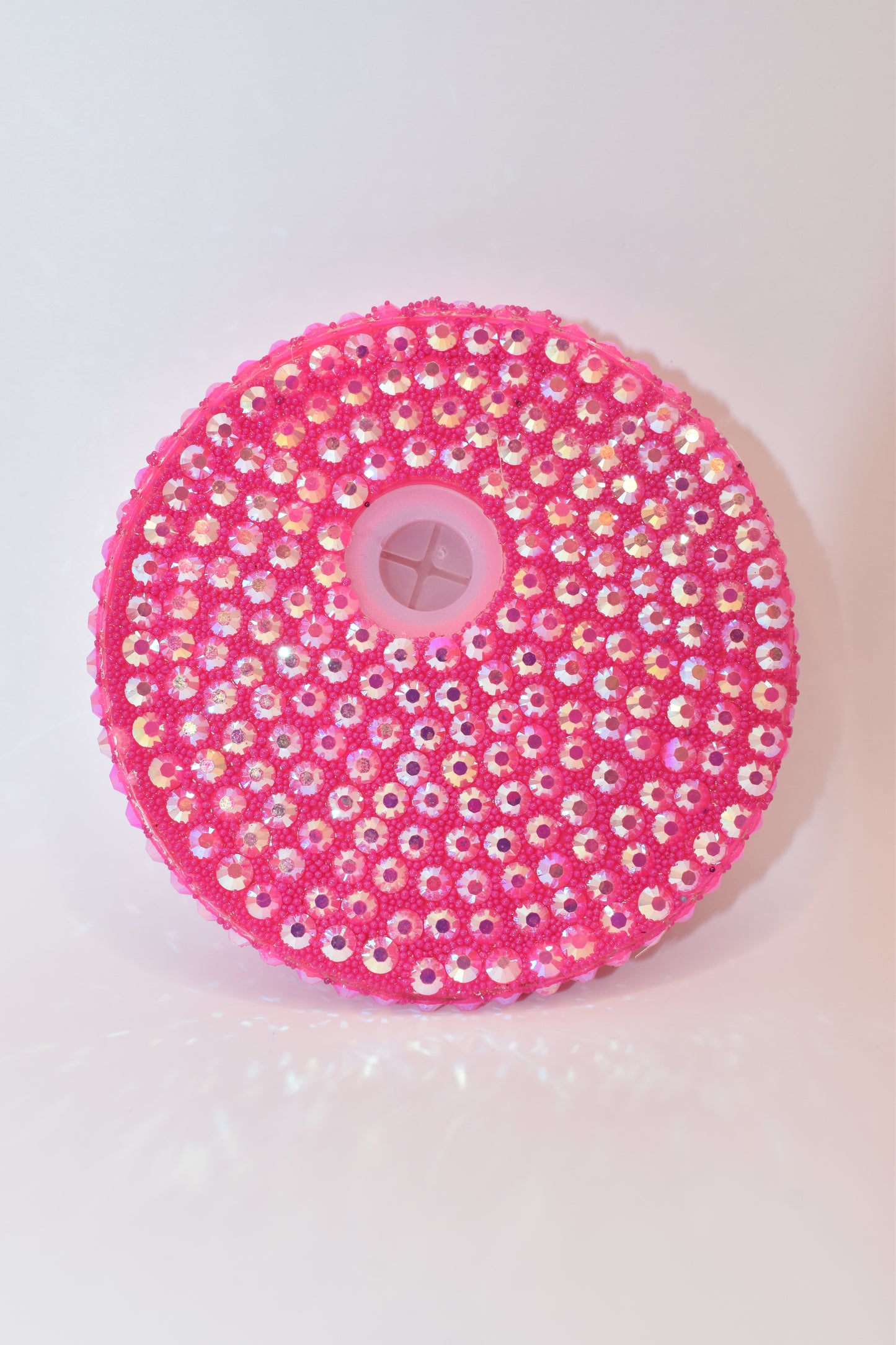 Bedazzled Lid & Glass Straw