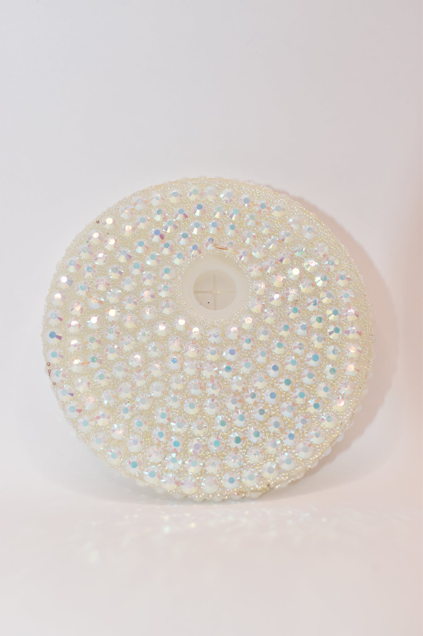 Bedazzled Lid & Glass Straw