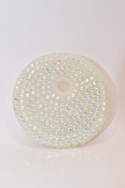 Bedazzled Lid & Glass Straw