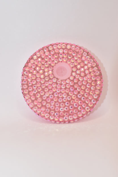 Bedazzled Lid & Glass Straw