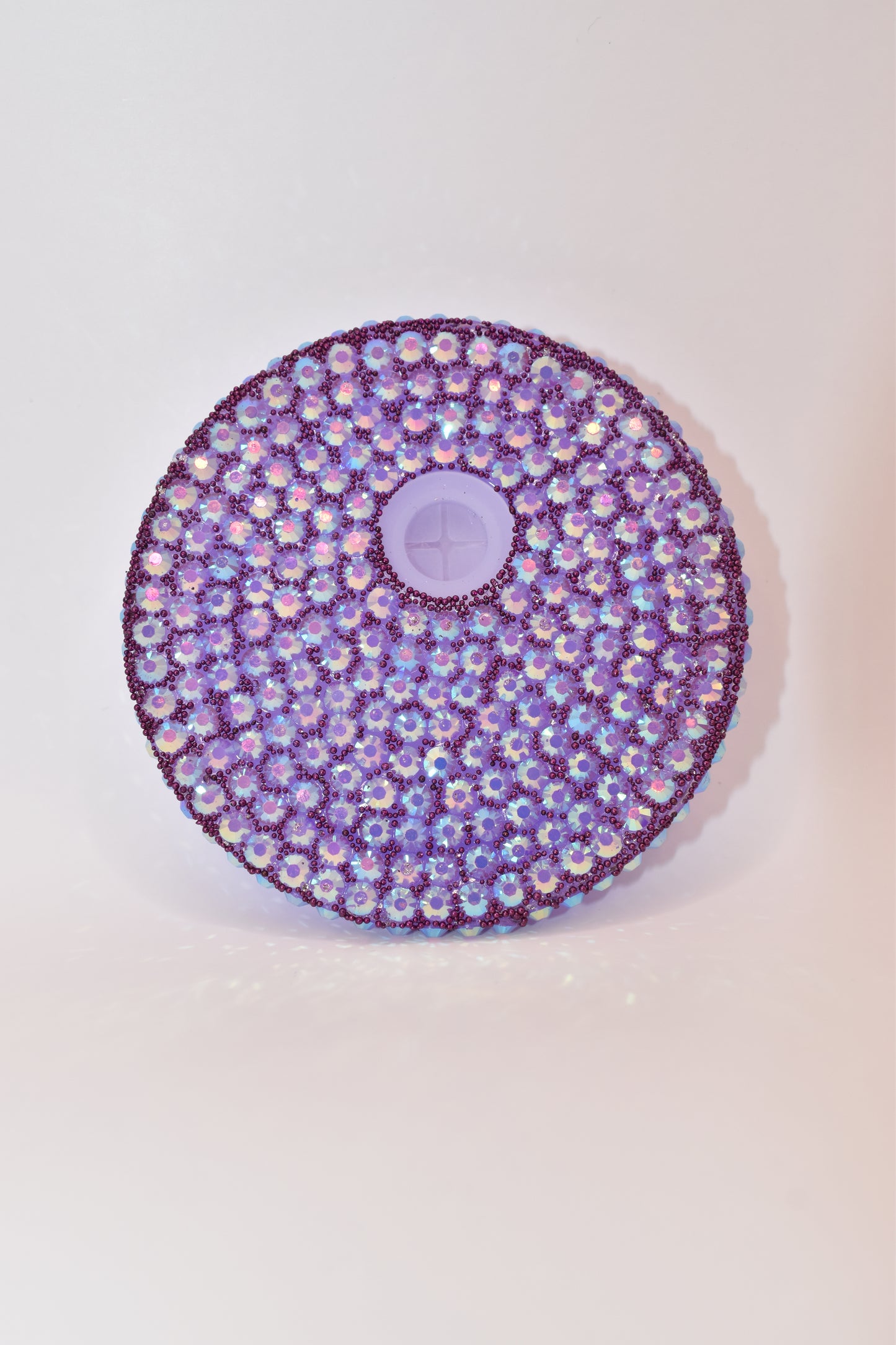 Bedazzled Lid & Glass Straw