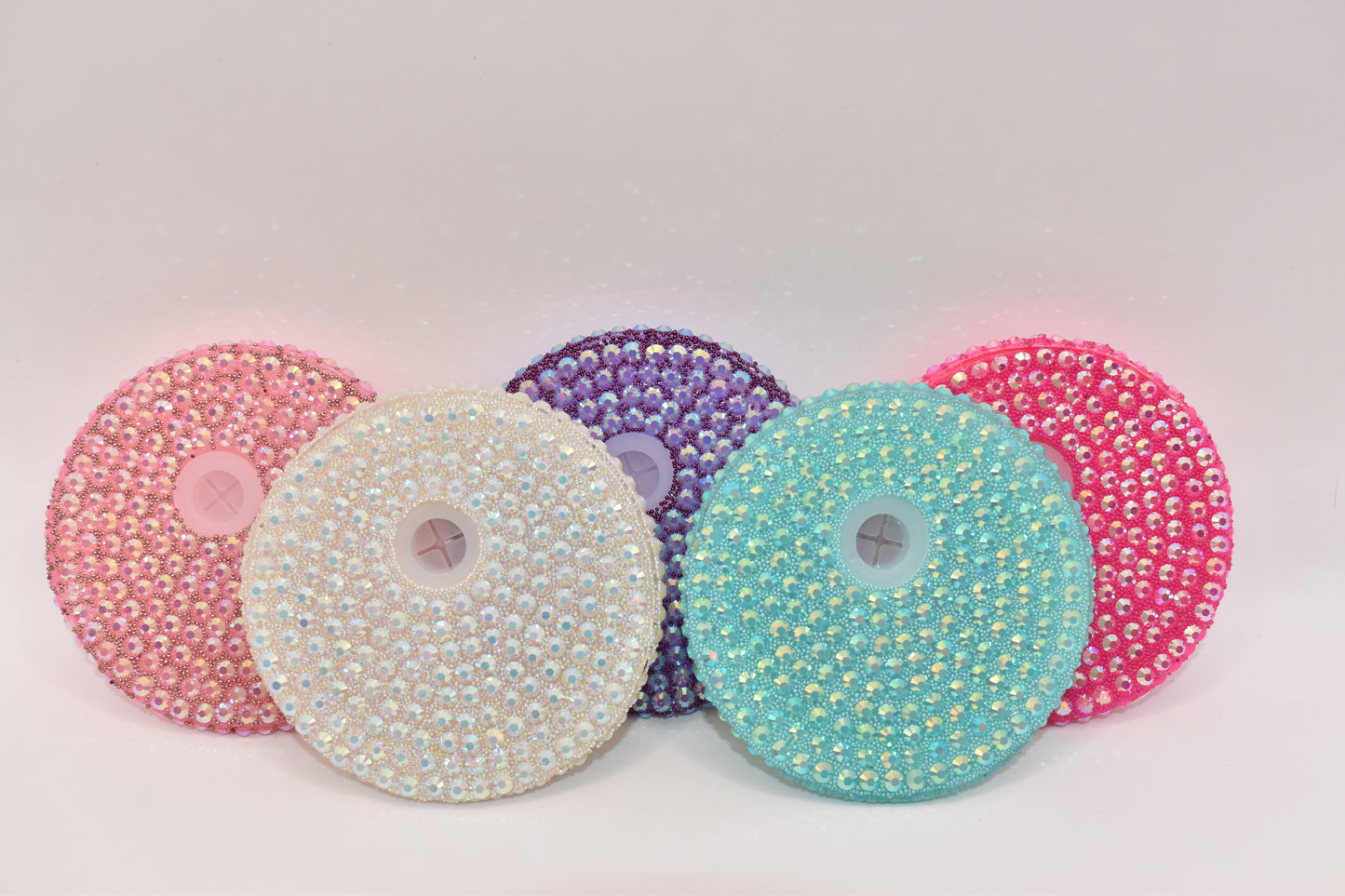 Bedazzled Lid & Glass Straw