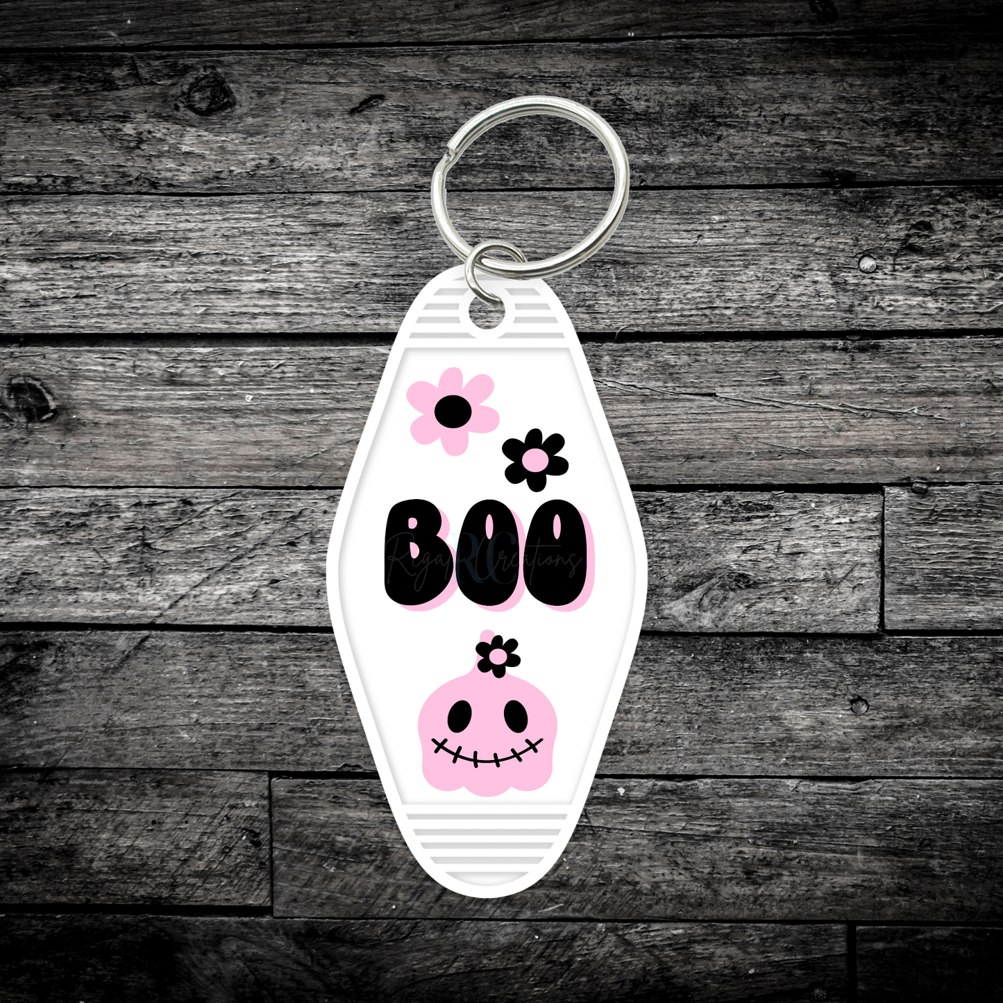 Boo Keychain