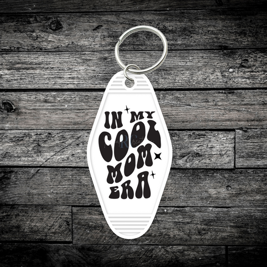 IN MY COOL MOM ERA (UV DTF Keychain Decal)