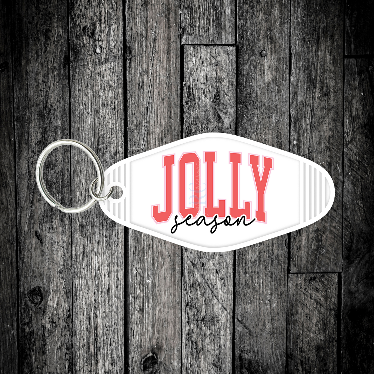 Jolly Season (UV DTF Keychain Decal)