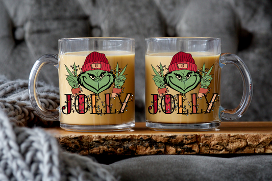 Jolly Grinch (UV DTF Decal)