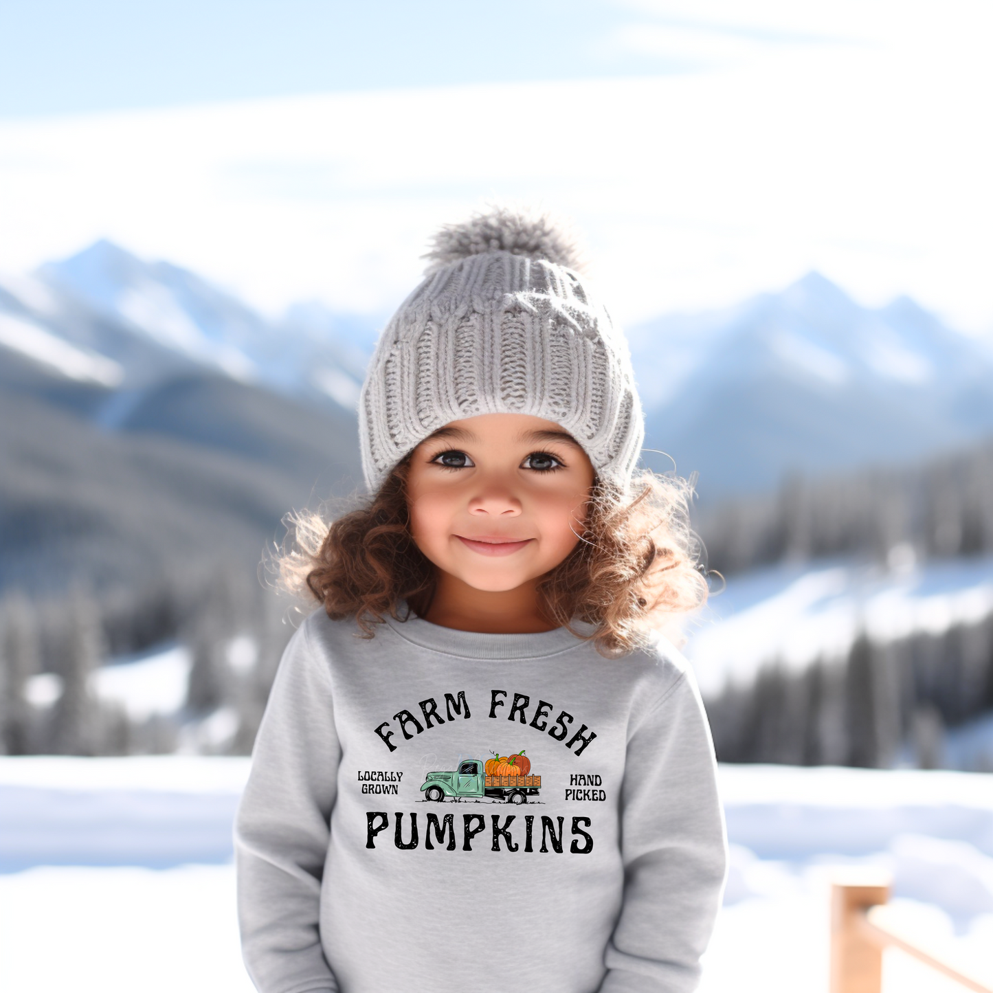 Farm Fresh Pumpkins Crewneck (Youth)