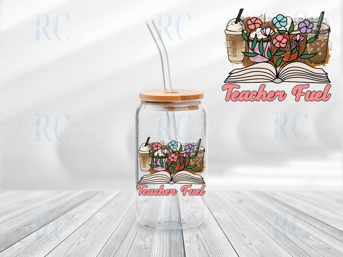 Teacher Fuel Glassware