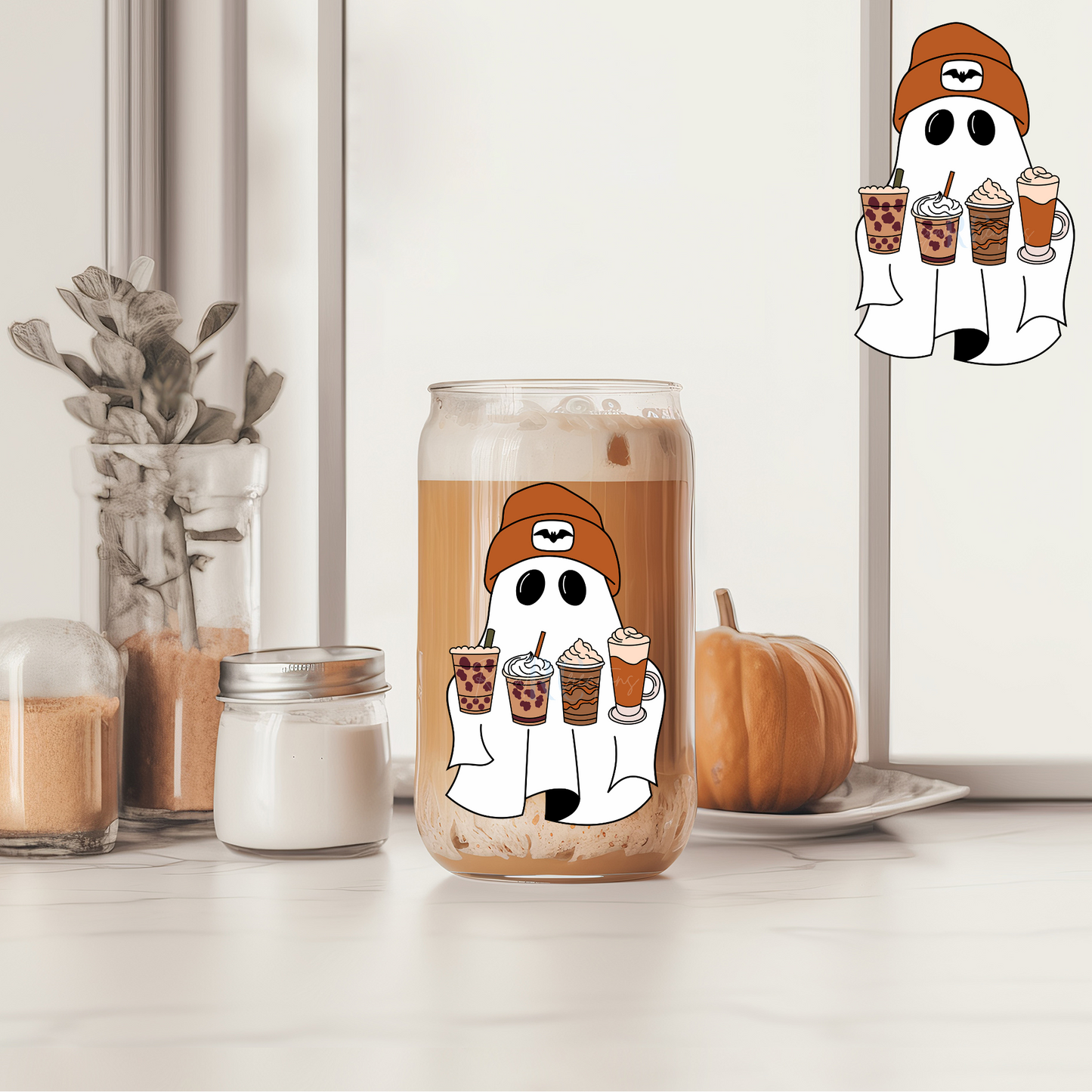 Coffee Ghost Glassware