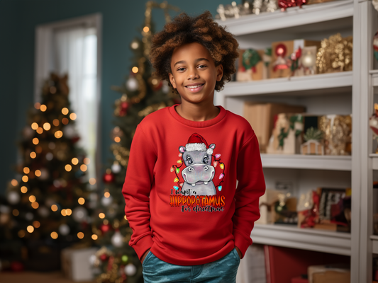 Hippopotamus for Christmas (DTF)