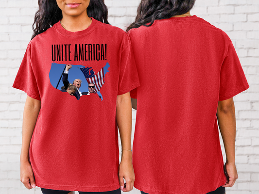 Unite America (USA Outline) Shirt (Adult)