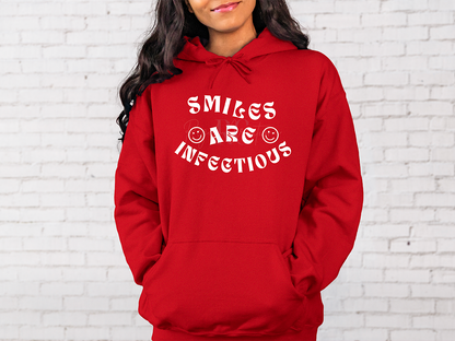 Smiles Are Infectious Hoodie (Adult)