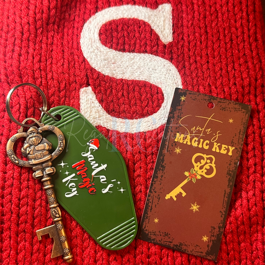 Santa's Magic Key + Keychain